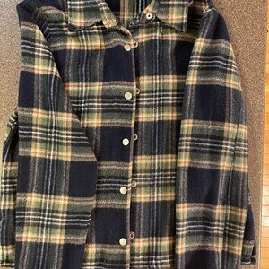 Lemon Grass plaid shirt multi colored
